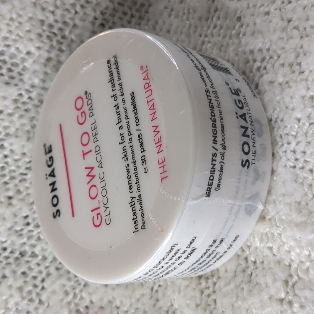 SONÄGE GLOW TO GO Glycolic Acid Peel Pads, 30 pads - Picture 6 of 9